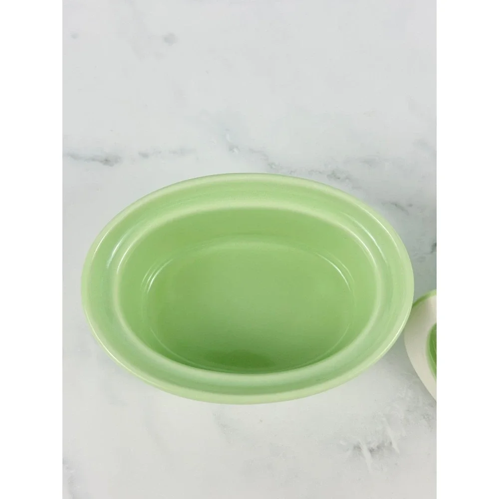 VTG BIA Green Duck Mallard Ramekin 
